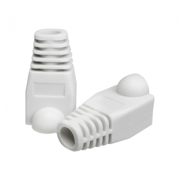 (10-0230) Изолирующий колпачок для разъемов RJ-45, серый (10 pcs)