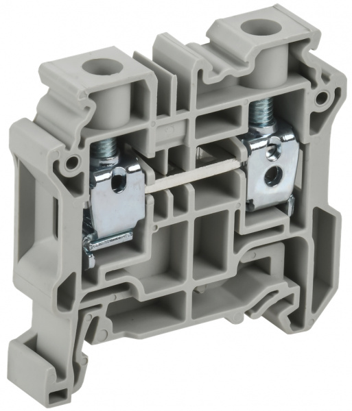 (AF-CT30-00-K03-010-EX) ARMAFIX Колодка клеммная CY10 винтовая 10мм2 проходная серая Ex IEK