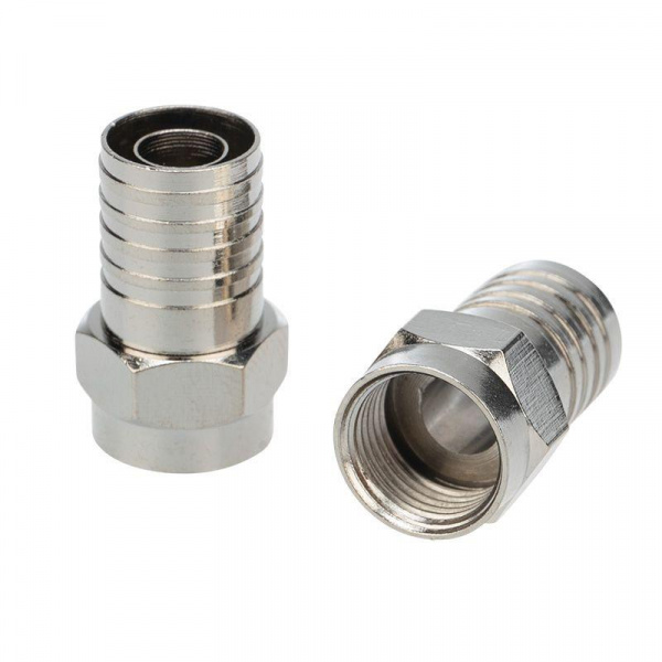 (05-4031) РАЗЪЕМ F-разъем RG-6 обжим REXANT