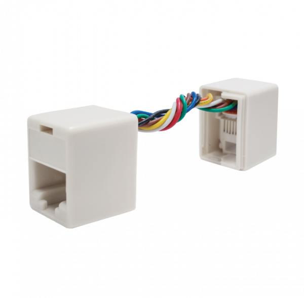 (10-0337-1) Проходной соединитель 8P8C (RJ-45) UTP (DIY)