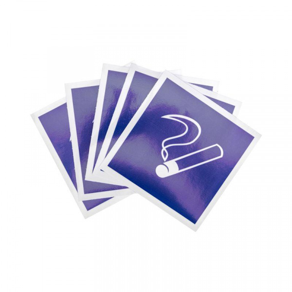 (56-0032) Наклейка место курения 100х100 REXANT