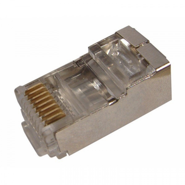 (05-1023) Джек RJ-45 8P8C CAT 5e (экран) REXANT