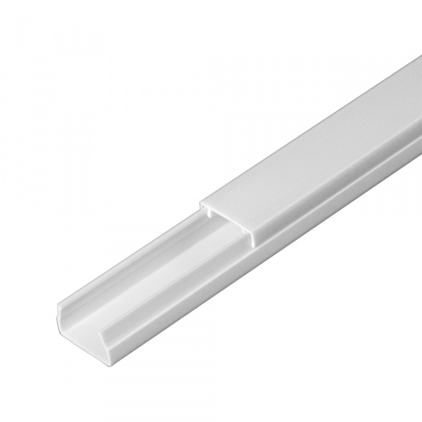 Кабель-канал белый 2-й замок в п/э 15х10 мм (234м/уп) Промрукав (PR.0325201)