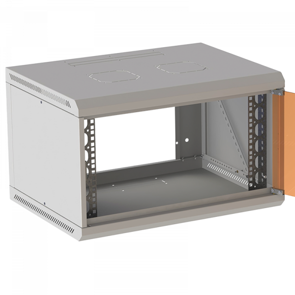 (05-1066) Шкаф настенный телеком. ТВЛ-6U-600-600-СР