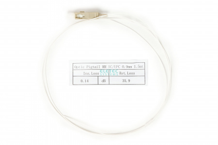 (09-261) Пигтейл MM SC/UPC buffer 0.9мм 50/125, 1,5 м