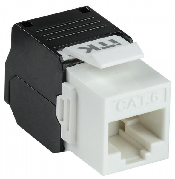 (CS1-1C06U-T2) ITK Модуль Keystone Jack кат. 6 UTP без инстр. 180 град.