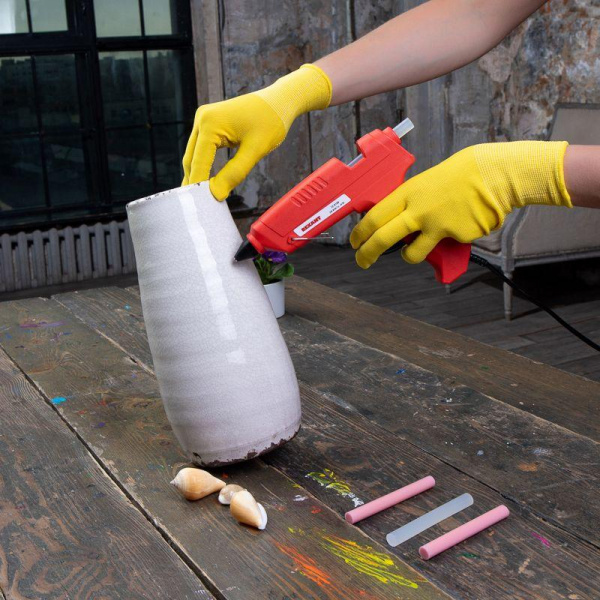 (12-0108) Пистолет клеевой 40Вт (блистер) REXANT (12-0108) Пистолет клеевой 40Вт (блистер) REXANT