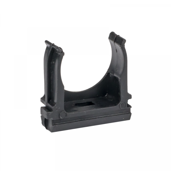 (derj-z-32-black) Крепеж-клипса черная d32 мм  (50 шт) Plast EKF