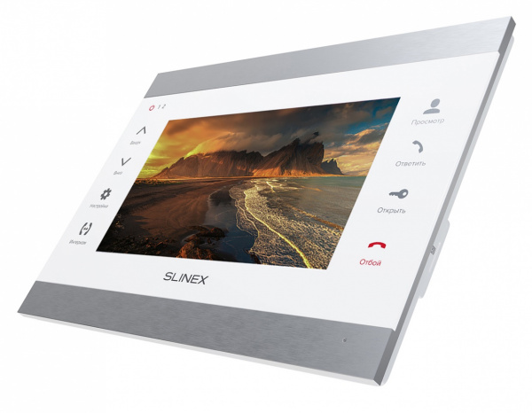 SL-07IPHD (Silver+White) Цветной видеодомофон