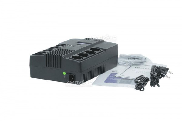 ИБП (UPS) МАСТЕР 800, 800/480 ВА/Вт, LED, USB, RJ11/RJ45, SCHUKOx8 (MT80103)