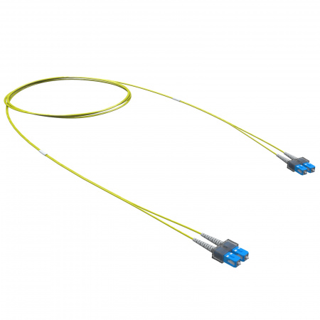 (RNPC9DCUCU1) Оптический коммутационный шнур Duplex SC/UPC-SC/UPC, 9/125 (OS2), 1 м