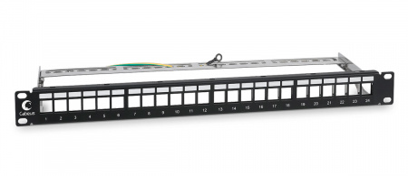 Cabeus PLB-24-SH Модульная патч-панель 19" (7955c)