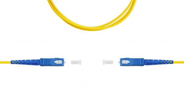 (09-0542) Патч корд SC/UPC-SC/UPC 10м