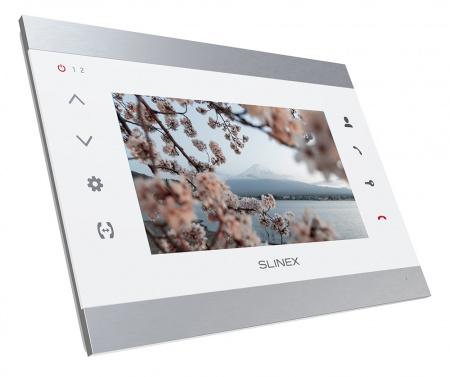 SL-07MHD (Silver+White) Монитор домофона цветной с функцией «свободные руки»