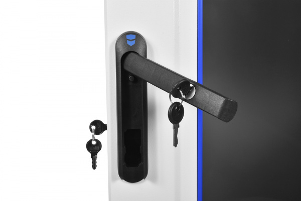 ШТК-М-42.8.8-1ААА Шкаф телекоммуникационный напольный 42U (800 × 800) дверь стекло