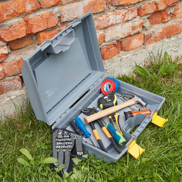 (12-5015-4) Ящик универсальный пластиковый для инструмента Proconnect 400х310х160 мм