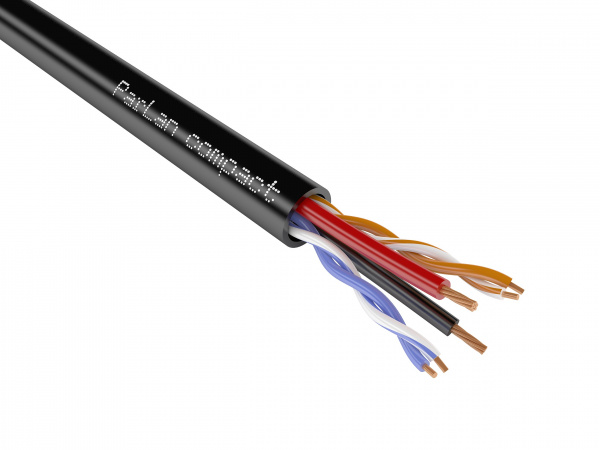 ParLan compact U/UTP Cat5e PE 2х2х0,52 mm+2х0,75 mm (117817)