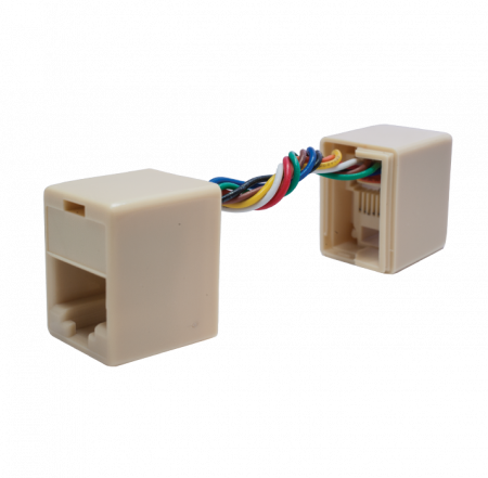 (10-0337-1) Проходной соединитель 8P8C (RJ-45) UTP (DIY)