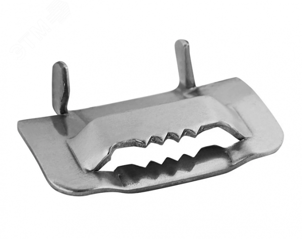 (08-0107) Скрепа монтажная, нерж. сталь уп. 100шт