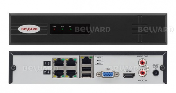 BK0104H2-P4 IP видеорегистратор