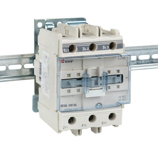(ctr-s-80-380) Контактор КМЭ малогабаритный 80А 380В NO+NC EKF PROxima