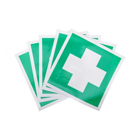 (56-0071) Наклейка знак медицинского назначения "Аптечка первой медицинской помощи"200х200 мм REXANT