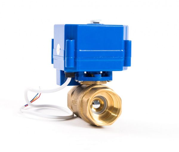 Шаровый кран 1/2" с электроприводом, 12V (163)