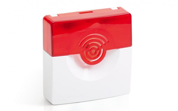 ОПОП 124-7 12В Оповещатель охранно-пожарный свето-звуковой (корпус бело/красный)