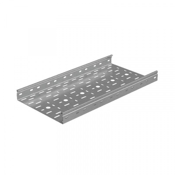 (LPEplus50-300-1.5-2500 INOX304) Лоток перф. 50х300х1,5 L2500 мм "Стандарт ПЛЮС" INOX304