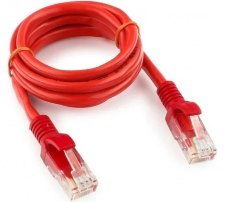 (003-300019) Патч-корд UTP Cat.5E, RJ45, 0,5м (красный)