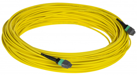 (FAP0902-MPOF-MPOF-12A-025) ITK Сборка кабельная MPO/APC female-MPO/APC female тип А 12ОВ SM OS2 25м