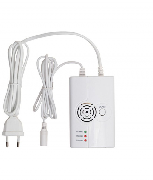 Датчик утечки газа ДГ-5-ПМ (выход на клапан, пластик, питание 220 В)