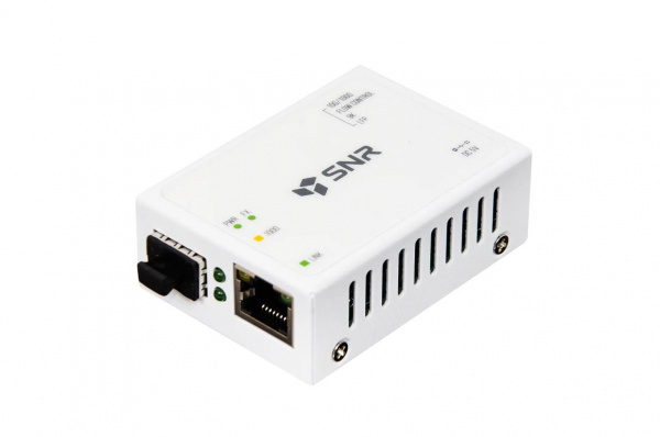 (SNR-CVT-1000SFP-mini) Медиаконвертер  10/100/1000-Base-T / 100/1000Base-FX с SFP-портом