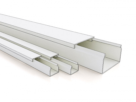 (РКК-30х25) Кабель-канал "РУВИНИЛ" 30х25х2000мм (белый)