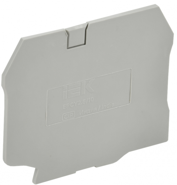 (AF-CT30-00-K03-002-ZGL) ARMAFIX Заглушка EPCY2.5/10 для колодок клеммных CY2.5-CY10 серая IEK