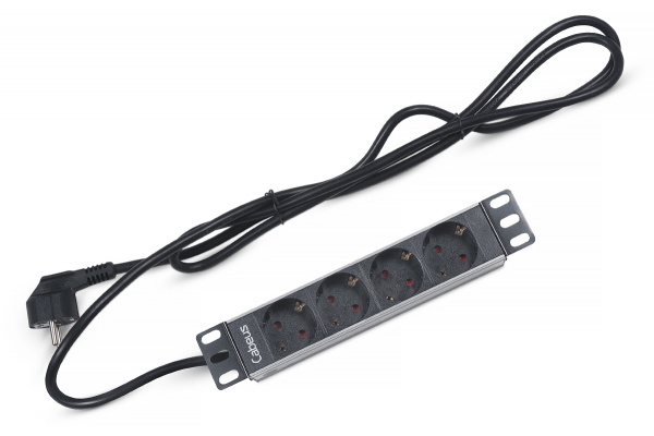 Cabeus PDU-4P-2EU Блок силовых розеток 10" (7981c)