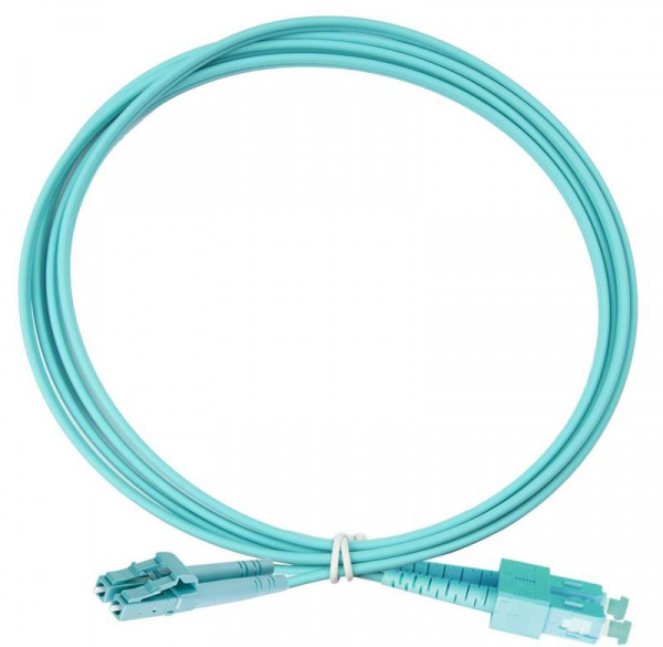 Eurolan 41F-30-SC-LC-03 Оптический коммутационный шнур дуплексный, OM3, 2х50/125, SC-LC, 3 м