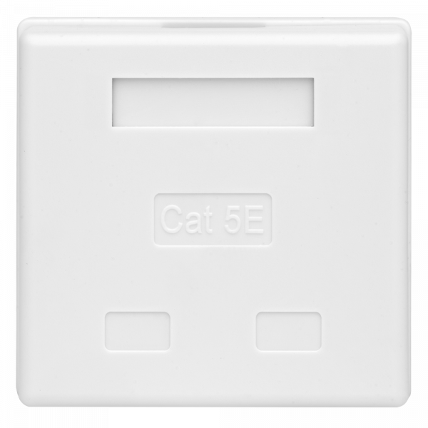 (10-0309-1) Компьютерная розетка 8P8C (RJ-45), UTP, 5e, 2 порта (DIY)