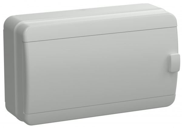 (TF5-KP73-N-12-65-K03-K03) TEKFOR Корпус пластиковый КМПн-12 IP65 серая непрозрачная дверь IEK