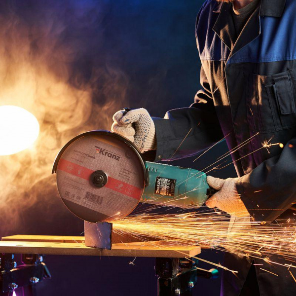 (KR-90-0943) Диск отрезной по металлу (230х1.8х22.23 мм) Kranz (KR-90-0943) Диск отрезной по металлу (230х1.8х22.23 мм) Kranz