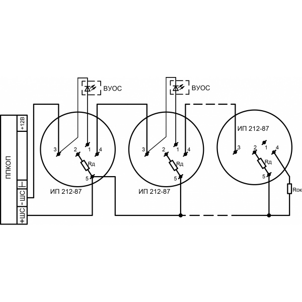 ИП 212-87 V1.04 Извещатель пожарный дымовой оптико-электронный точечный ИП 212-87 V1.04 Извещатель пожарный дымовой оптико-электронный точечный