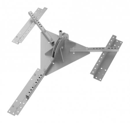 (ZML14D-3L-04) Основание для молниеприемника скатной кровли оцинкованная сталь IEK (ZML14D-3L-04) Основание для молниеприемника скатной кровли оцинкованная сталь IEK