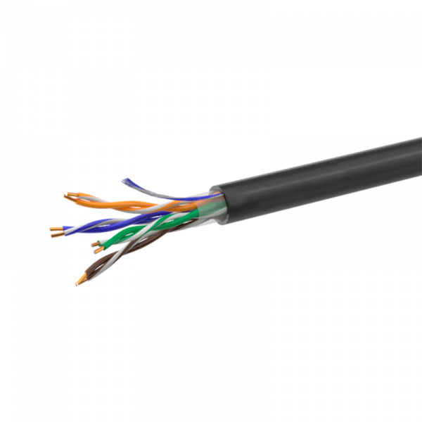 (01-0301) Кабель витая пара Net.on UTP Cat.5e 4x2хAWG24 CCA PE Outdoor 305м