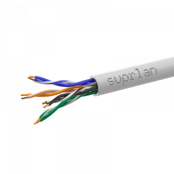 (01-0307-1) Кабель витая пара SUPRLAN Premium UTP Cat.5e 4x2x0,51 Cu LSZH нг(А)-HF Indoor 305м