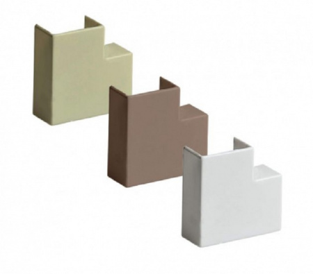 (ПВР-25х16-27М) Поворот на 90 град. для РКК-25х16 (бежевый)  уп. 20шт.