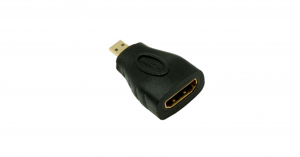 (EC-HD20CB-AD-BK-10) Переходник NETLAN MicroHDMI-HDMI