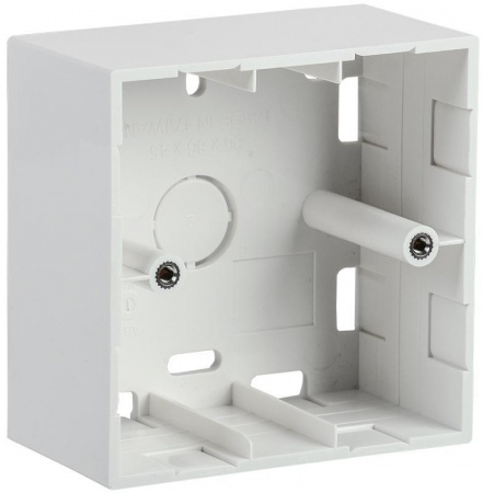 (CS2-FMBB-02) ITK Коробка для мультимедиа и оптической розетки настенная