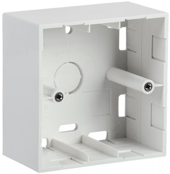 (CS2-FMBB-02) ITK Коробка для мультимедиа и оптической розетки настенная