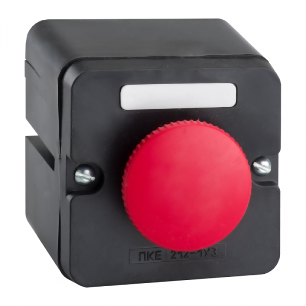 (285314) ПКЕ 222-1-У2-IP54 (красный гриб) (2НО) Пост кнопочный IP54