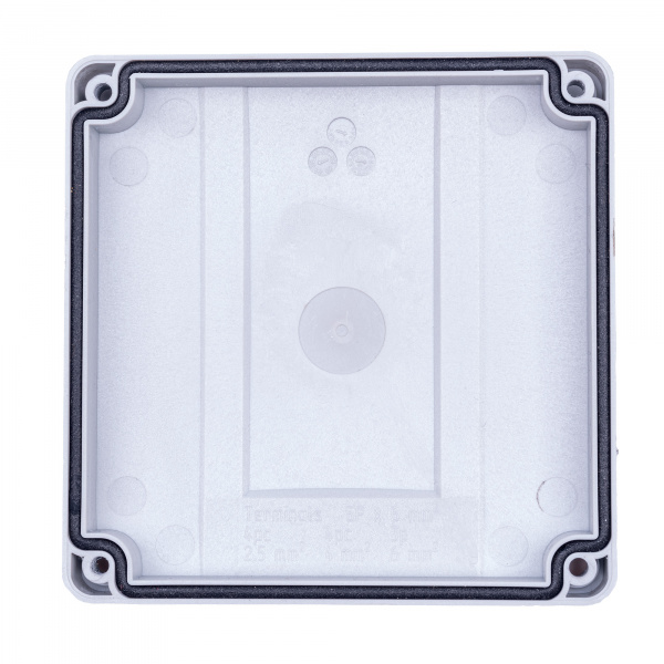 Коробка распределительная Extherm JB-60-GR 110*110*67 мм IP 65, серая, в комплекте с клеммным рядом 5х6 мм², 41А